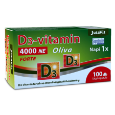 JutaVit Jutavit d3-vitamin 4000 NE olíva 100 db vitamin és táplálékkiegészítő