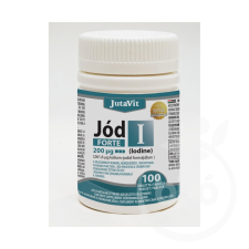 JutaVit JUTAVIT JÓD TABLETTA 200ΜG 100 DB vitamin és táplálékkiegészítő