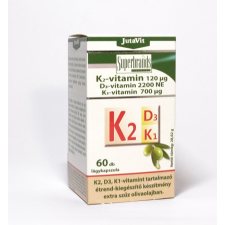  JutaVit K2-vitamin 120µg – D3-vitamin 2200NE – K1-vitamin 700µg 60 db vitamin és táplálékkiegészítő