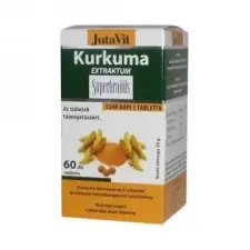 JutaVit KURKUMA EXTRAKTUM TABLETTA (60db) vitamin és táplálékkiegészítő