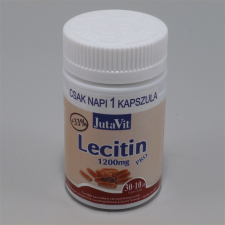 JutaVit lecitin kapszula 1200mg 40 db vitamin és táplálékkiegészítő