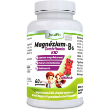 JutaVit Magnézium+B6 Gumivitamin KID 60db vitamin és táplálékkiegészítő