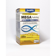 JutaVit Mega Halolaj Omega-3 - 100 db vitamin és táplálékkiegészítő