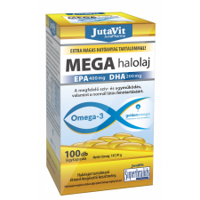  Jutavit Mega halolaj omega-3 kapszula 100 db gyógyhatású készítmény