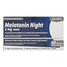  JUTAVIT MELATONIN NIGHT 1MG 50DB gyógyhatású készítmény