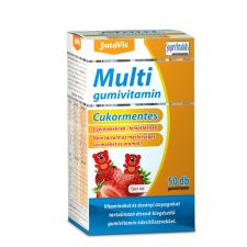  Jutavit multivitamin gumivitamin cukormentes eper ízű 50 db vitamin és táplálékkiegészítő
