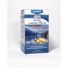 JutaVit Norvég lazacolaj 1200 mg Omega 3 100db vitamin és táplálékkiegészítő