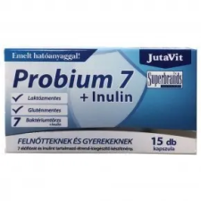 JutaVit Probium 7 + Inulin kapszula - 15db vitamin és táplálékkiegészítő