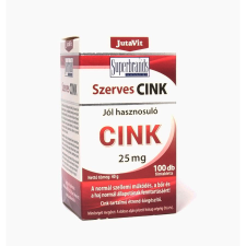 JutaVit Szerves Cink 25mg - 100 db vitamin és táplálékkiegészítő