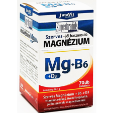  Jutavit Szerves magnézium + B6 + D3 filmtabletta 70 db vitamin és táplálékkiegészítő