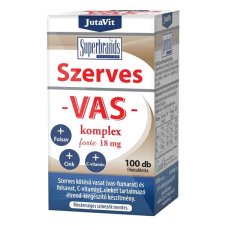  JUTAVIT SZERVES VAS-KOMPLEX FORTE 18MG FILMTBLETTA 100X vitamin és táplálékkiegészítő