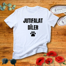 Jutifalat díler - férfi póló ajándéktárgy