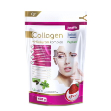 JuvaPharma Jutavit Collagen+Hialuron komplex italpor eper ízben 400 g vitamin és táplálékkiegészítő