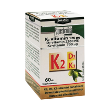 JUVAPHARMA KFT. JutaVit K2+D3+K1-vitamin lágykapszula 60x vitamin és táplálékkiegészítő