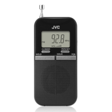 JVC RA-E411B hordozható FM rádió fekete (RA-E411B) rádió