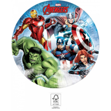 JVL Avengers Infinity Stones, Bosszúállók papírtányér 8 db-os 23 cm FSC party kellék