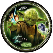 JVL Star Wars Heroes Papírtányér 8 db-os 19,5 cm party kellék