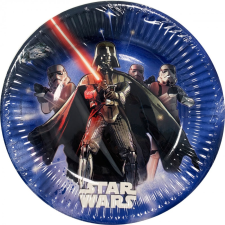 JVL Star Wars Lightsaber Papírtányér 8 db-os 19,5 cm party kellék