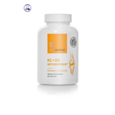  K2+D3 kapszula C-vitaminnal és Bioperine® feketebors kivonattal – 60 db vitamin és táplálékkiegészítő