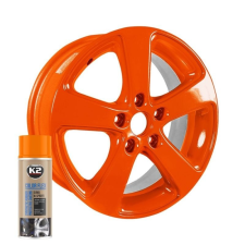 K2 Gumi festék spray - narancssárga autóalkatrész