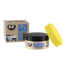 K2 K2 Ultra Wax polírpaszta, polírozó wax szivaccsal - 300 ml (K073) autóalkatrész