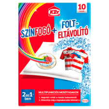 K2r Színfogó + Oxi Folteltávolító mosótasak 10 db tisztító- és takarítószer, higiénia