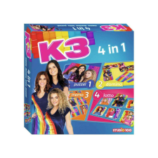K3 4 az 1-ben Játék szett memóriajáték