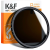  K&amp;F Concept 67mm ND2-ND400 Variálható ND szűrő - NDX Állítható objektív filter