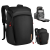 K&F Concept Alpha Air fotós hátizsák 25L (fekete piros)