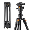 K&F Concept Alumínium Kamera Állvány/ Tripod - T255A3+BH-28L Gömbfej