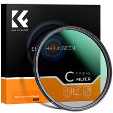K&amp;F Concept CPL cirkuláris polár szűrő, black mist 1/4 (82mm) objektív szűrő