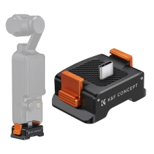 K&F Concept DJI Osmo Pocket 3 Töltőadapter Talp sportkamera kellék