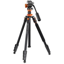 K&amp;F Concept K234A7 állvány + FH-03 fluid videó állvány fej tripod