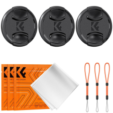 K&F Concept Objektív sapka / Lens Caps Set - 62mm lencsevédő sapka