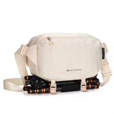  K&amp;F Concept Sling Bag 10L Kameratáska/ Fotós Válltáska - Bézs fotós táska, koffer