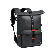 K&F Concept Beta Backpack 18 literes, fotós hátizsák, vízálló, szürke fotós táska, koffer