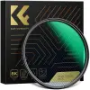  K&F Concept NANO-X series, Blue Streak szűrő, vízlepergető, karcálló, zöld bevonat, 82mm