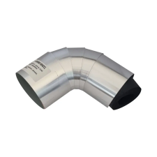  K-FLEX AL CLAD könyök 90°, köpennyel, szigeteléssel, párazáró, 19x28mm víz-, hő- és hangszigetelés