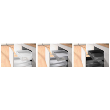 K-HETTICH InnoTech Atira, belső, ezüst, 260/70, 10kg PTOs bútor
