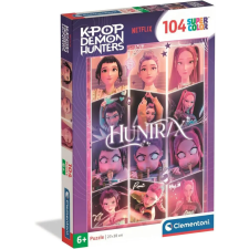 K-pop Démonvadászok Idols 104 db-os Super puzzle Clementoni puzzle, kirakós