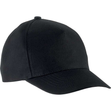 K-UP gyerek, 5 paneles pamut baseball sapka KP149, Black gyerek sapka