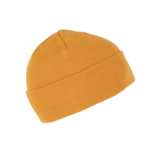 K-UP KP031 kötött duplafalu sapka, Cumin Yellow
