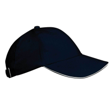 K-UP KP042 gyerek baseball sapka hat paneles fém csatos K-UP, Navy/White-U