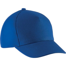 K-UP KP149 gyerek, 5 paneles pamut baseball sapka K-UP, Royal Blue-U