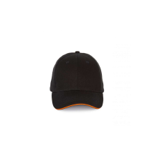 K-UP KP185 CAP WITH CONTRASTING SANDWICH PEAK - 6PANELS U férfi sapka