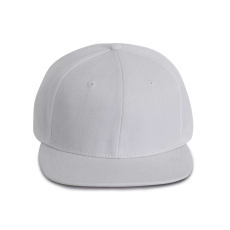 K-UP magas profilú baseball sapka 6 paneles KP160, White/White