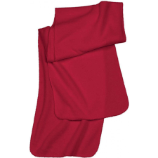 K-UP Uniszex sál K-UP KP878 Fleece Scarf -Egy méret, Red női sál, kendő