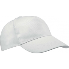 K-UP Uniszex sapka K-UP KP116 Cotton Cap - 5 panels -Egy méret, White női sapka