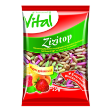 K. Vital zizi cukormentes puffasztott rizs vegyes gyümölcs ízű 25 g csokoládé és édesség