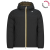 K-Way Dzsekik JACK ST THERMO DOUBLE Fekete EU S